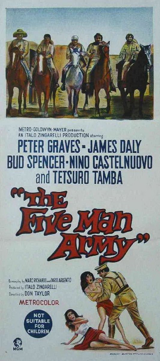 The Five Man Army - Posters