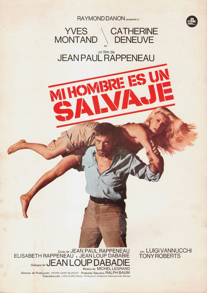 Mi hombre es un salvaje - Carteles