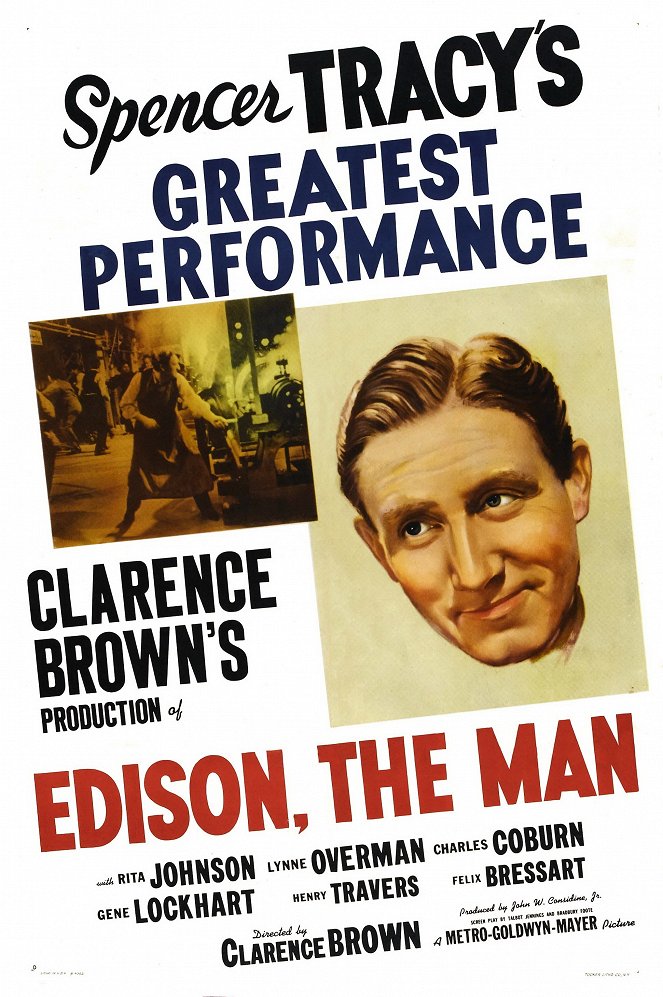 Edison, the Man - Posters