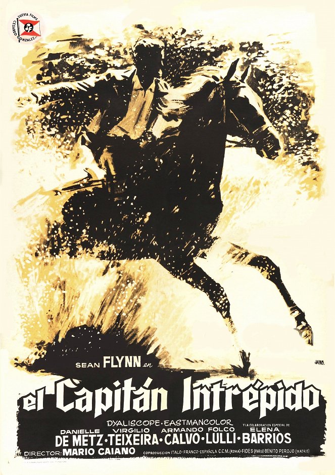 El capitán Intrépido - Carteles