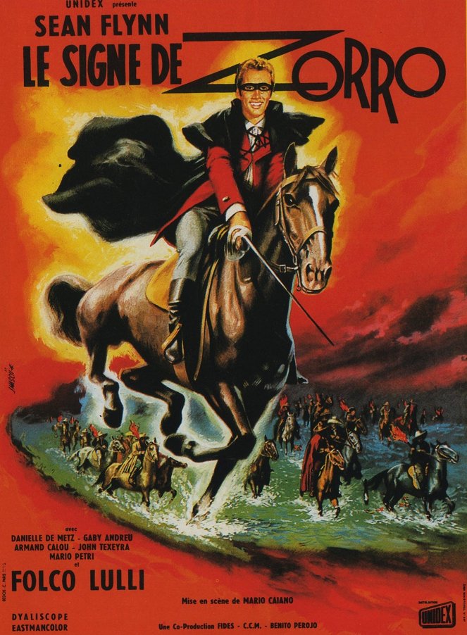 Le Signe de Zorro - Plakaty