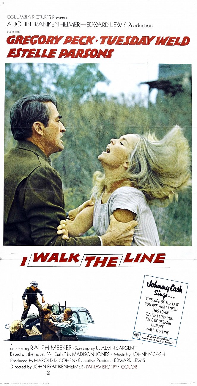 I Walk the Line - Plakaty