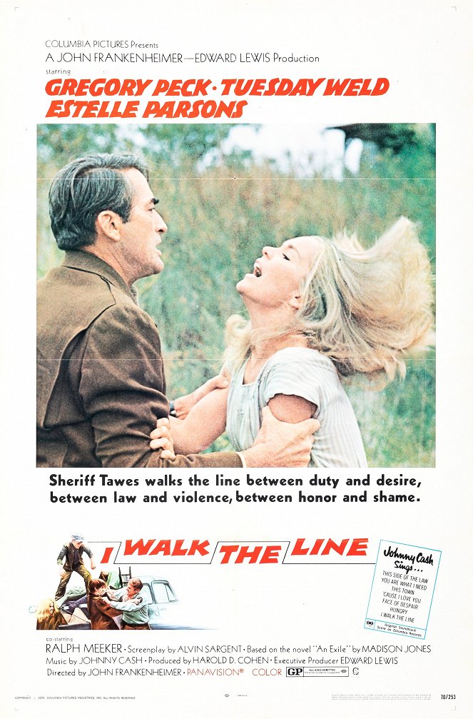 I Walk the Line - Posters
