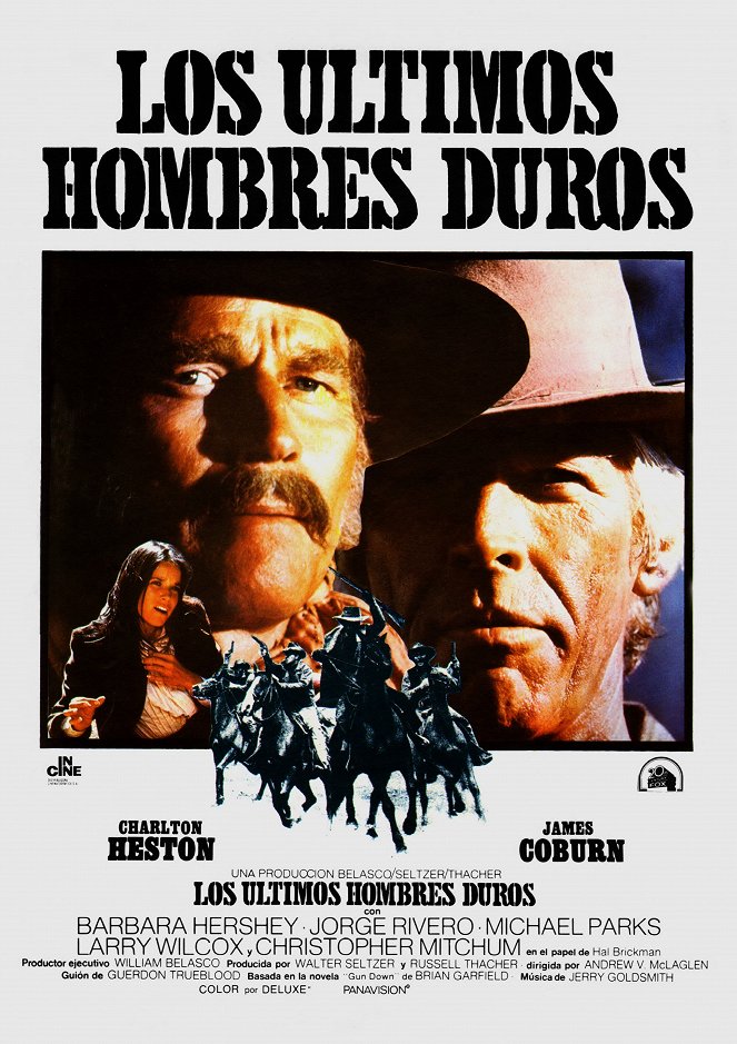 Los últimos hombres duros - Carteles