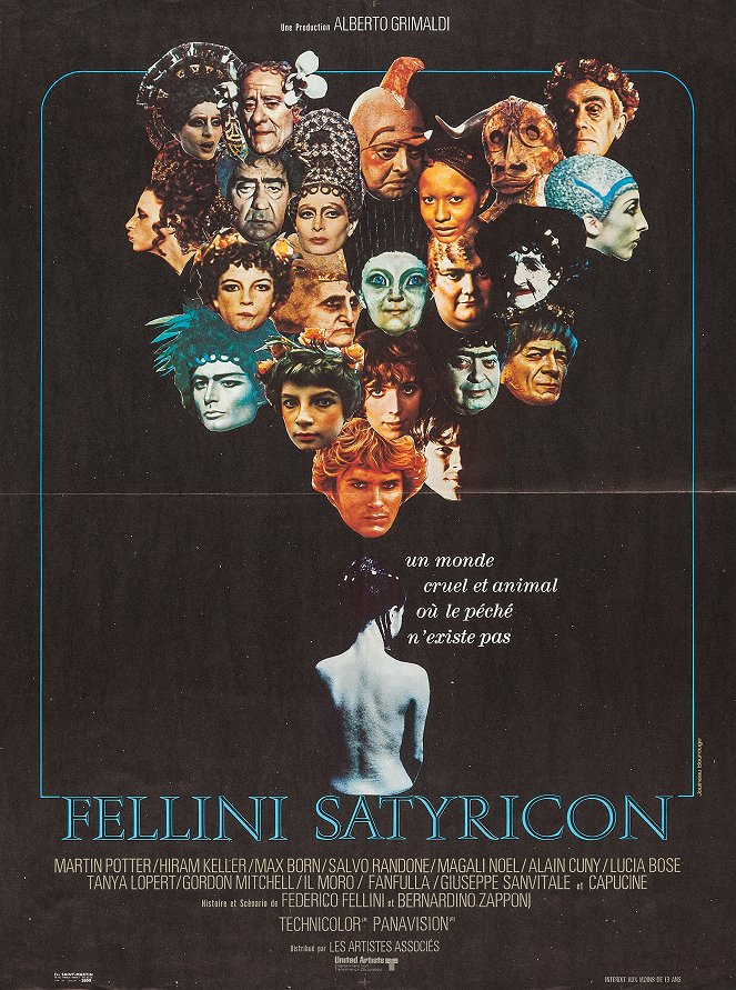 Fellini - Satyricon - Plakátok