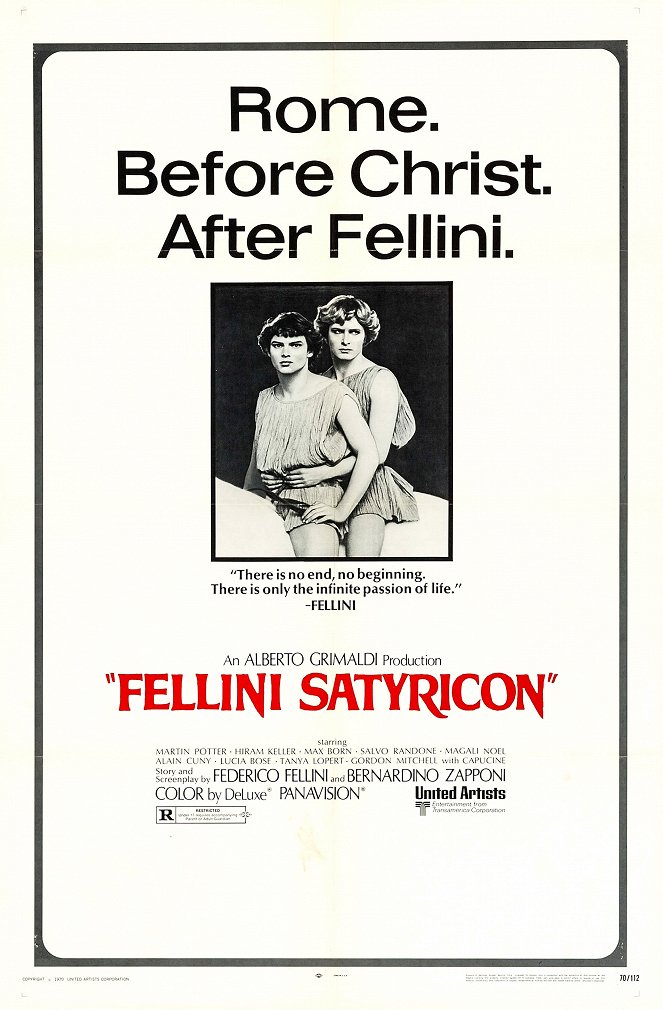 Fellini Satyricon - Posters