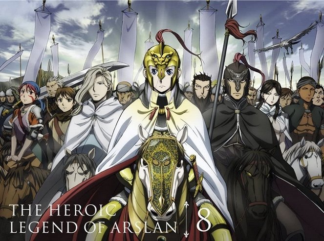 La heroica leyenda de Arslan - Season 1 - Carteles