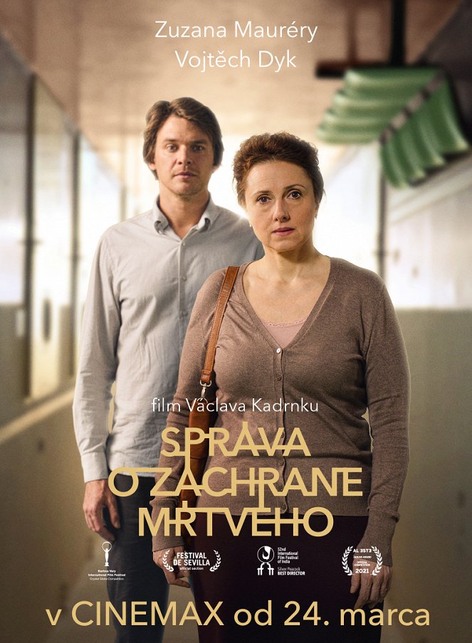 Zpráva o záchraně mrtvého - Affiches