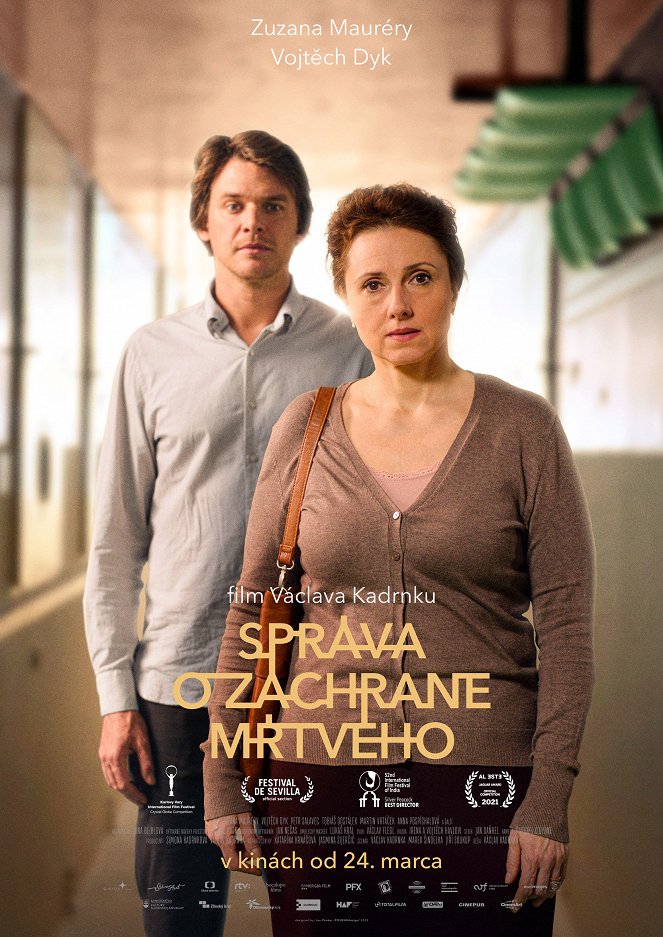 Zpráva o záchraně mrtvého - Affiches