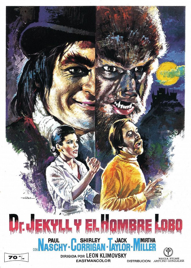 Dr. Jekyll y el Hombre Lobo - Julisteet
