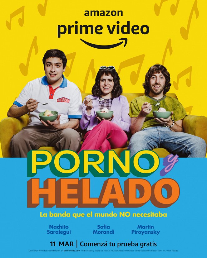 Porno y Helado - Carteles