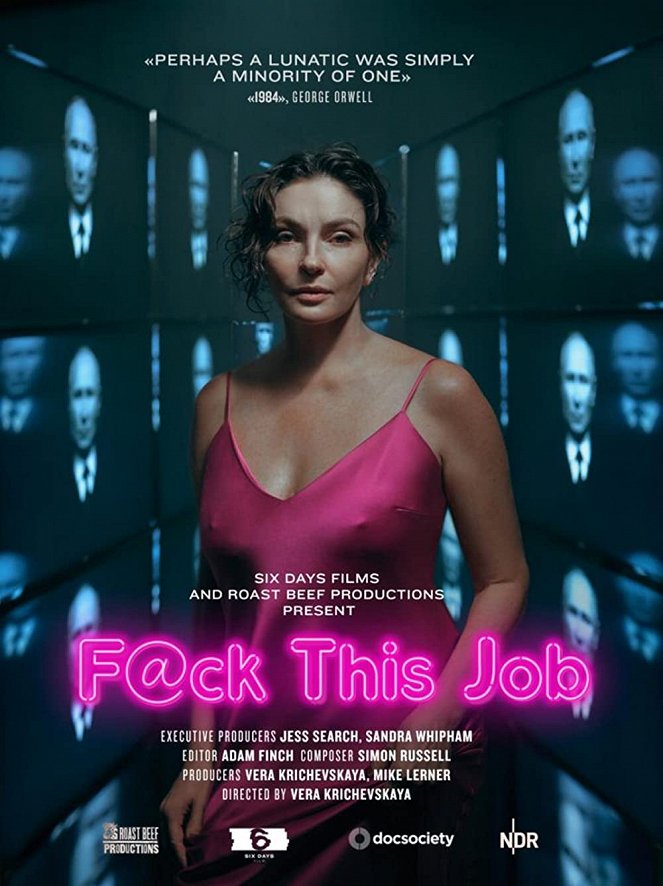 F@ck this job - Abenteuer im russischen Journalismus - Plakate