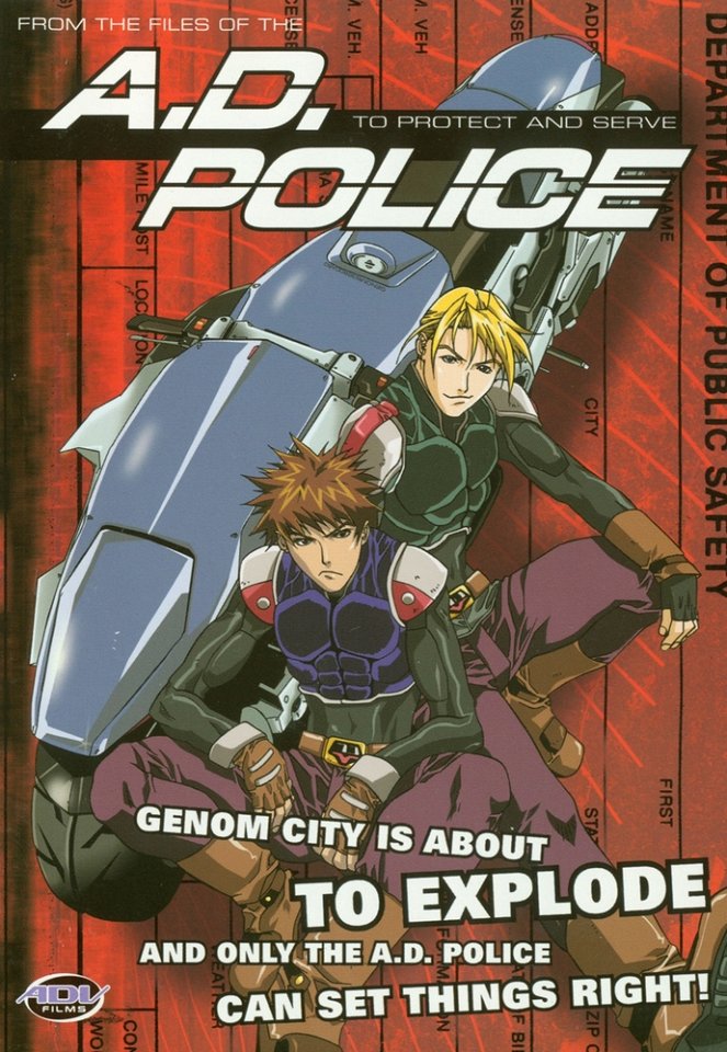 A.D. Police - Plakátok