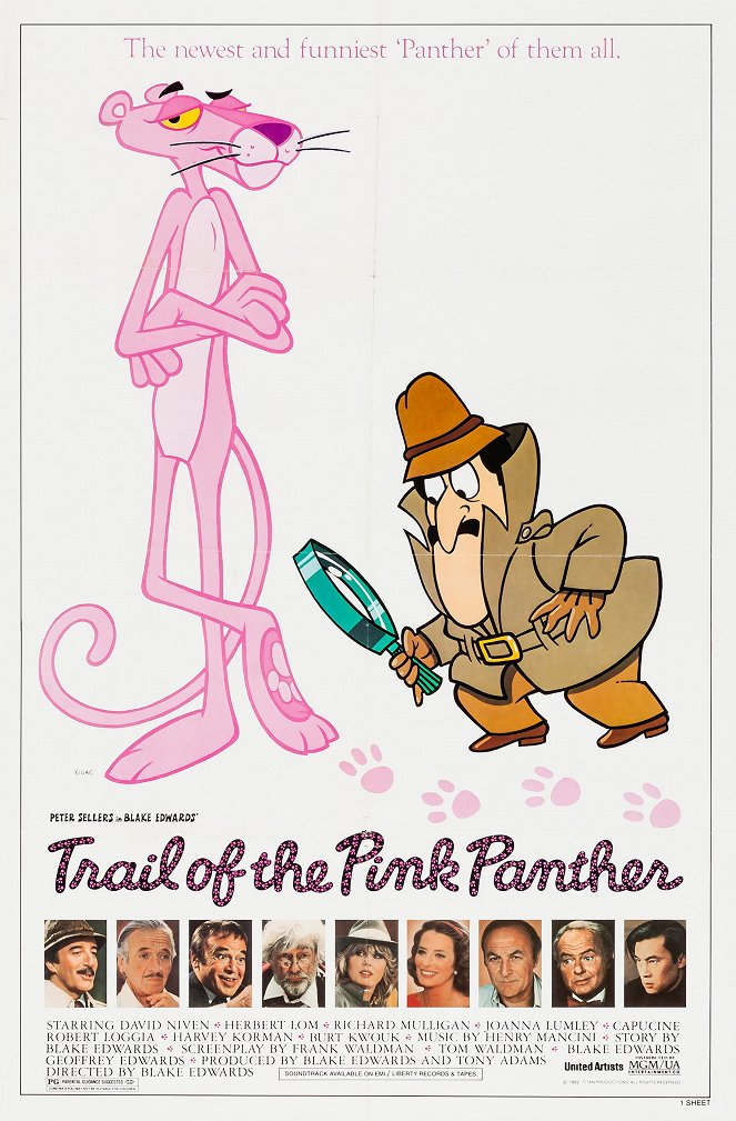 Stopa Ružového pantera - Plagáty