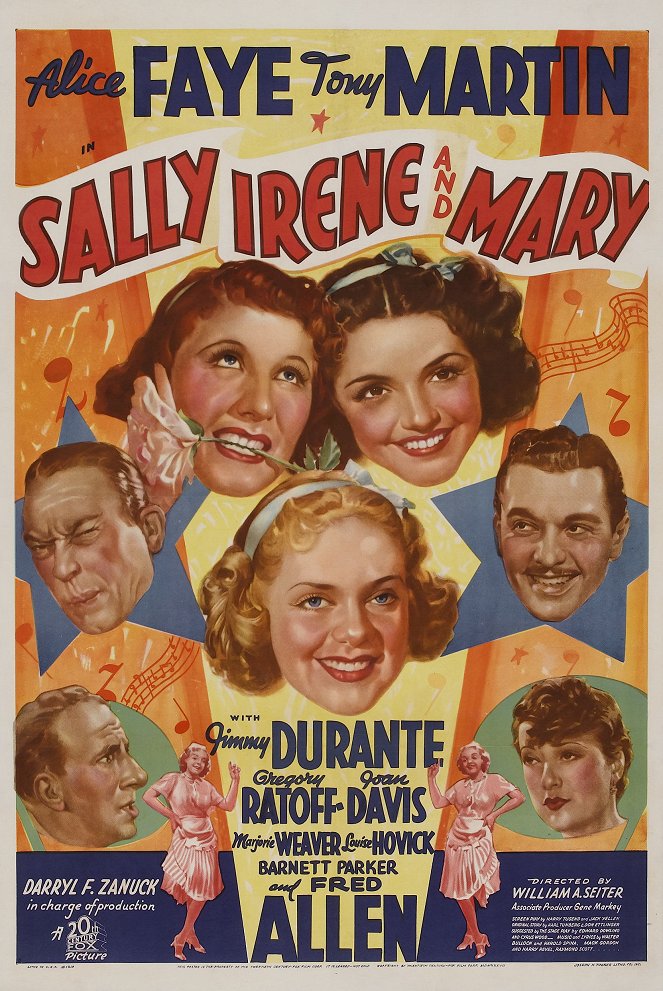 Sally, Irene and Mary - Plakaty