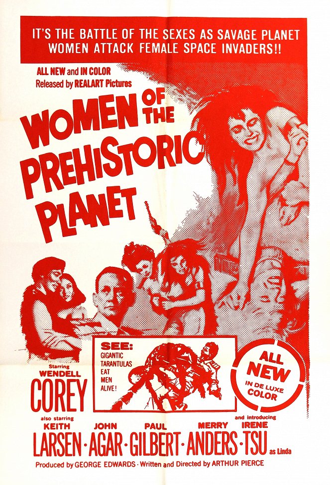 Women of the Prehistoric Planet - Plakaty