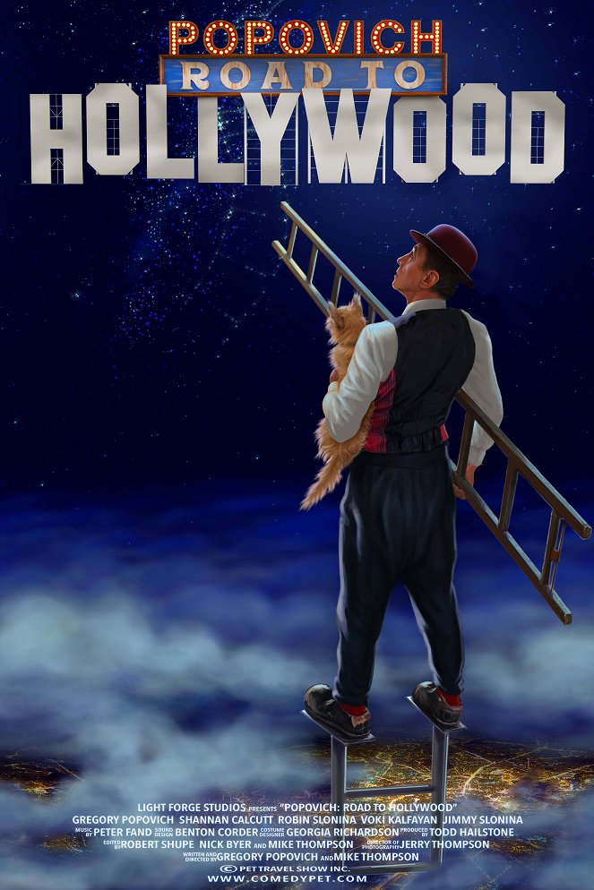 Popovich: Road to Hollywood - Plakátok