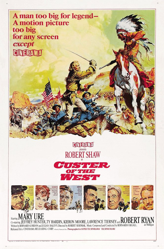 Custer of the West - Plakaty
