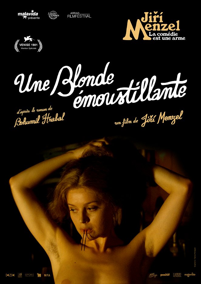 Une blonde émoustillante - Affiches