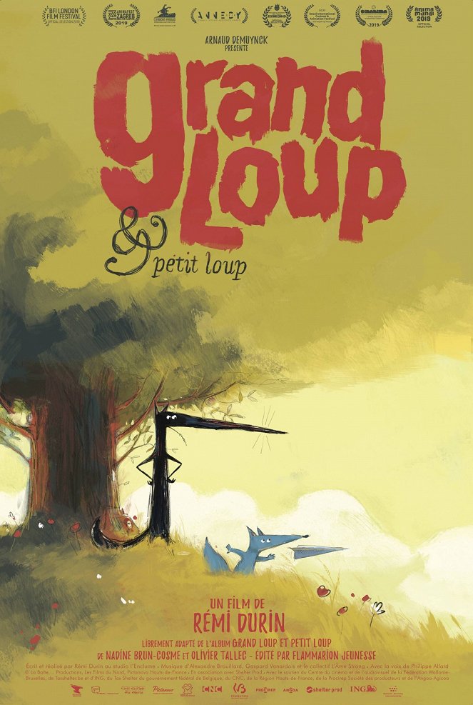 Grand Loup & Petit Loup - Plakate