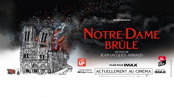 Notre-Dame v plamenech - Plakáty