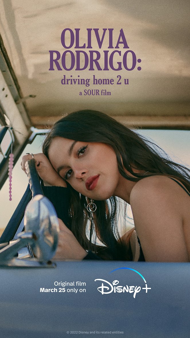 Olivia Rodrigo: Driving Home 2 U - Plakaty