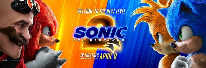 Ježek Sonic 2 - Plakáty