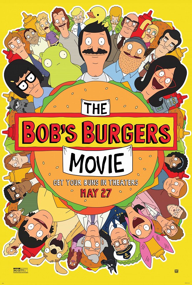 Bob's Burgers La Película - Carteles
