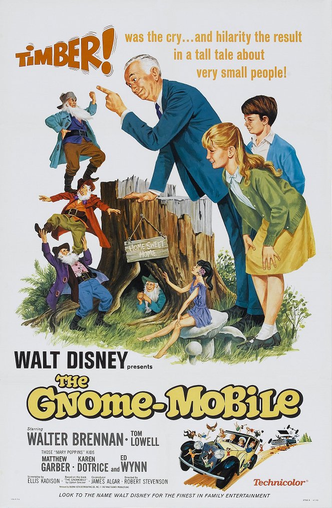 The Gnome-Mobile - Plakátok