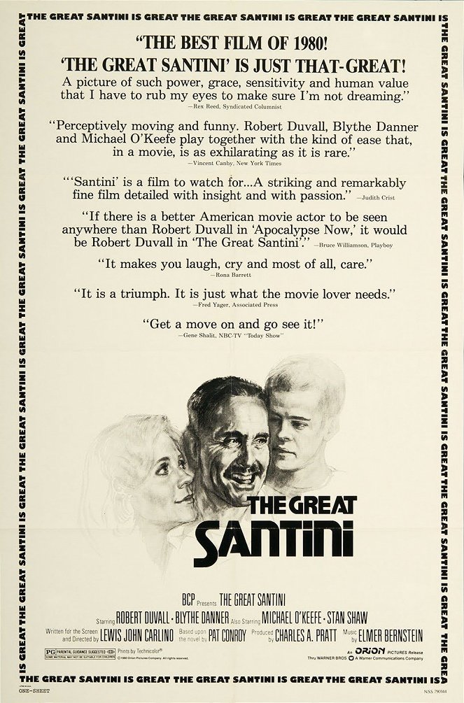 The Great Santini - Affiches