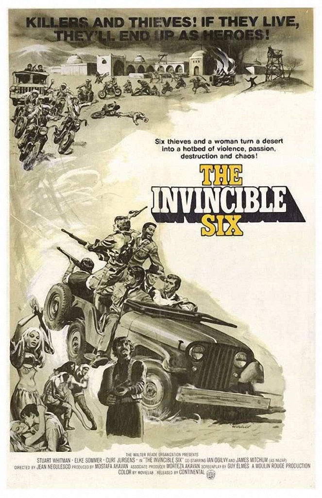 The Invincible Six - Plagáty