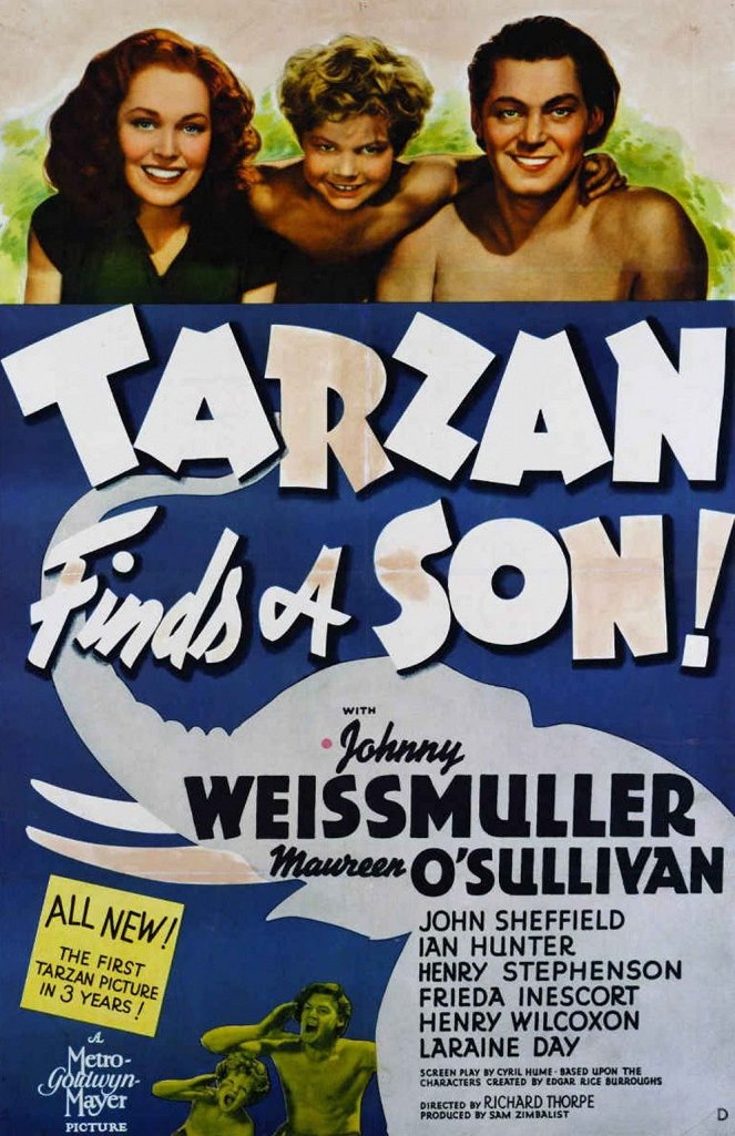 Tarzan trouve un fils - Affiches