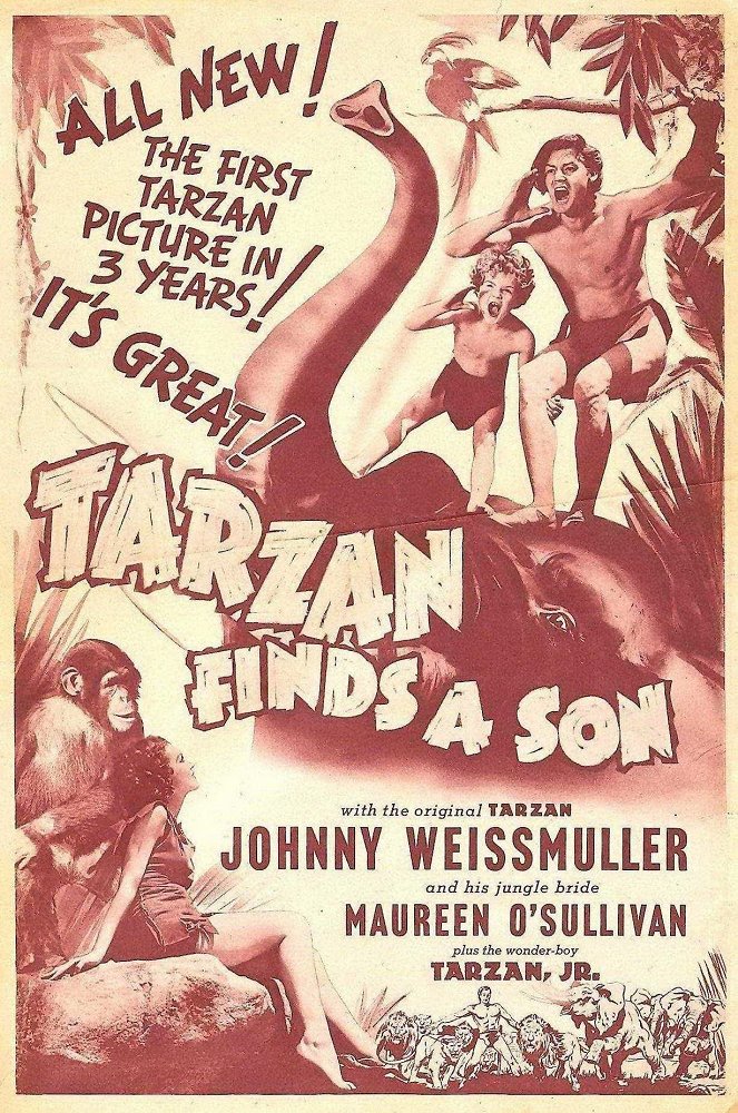 Tarzan trouve un fils - Affiches