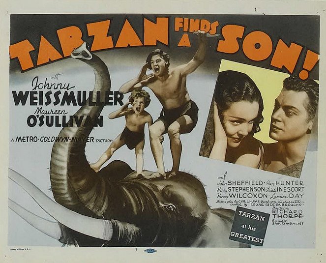 Tarzan trouve un fils - Affiches