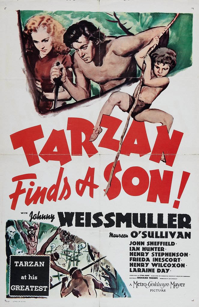 Tarzan trouve un fils - Affiches