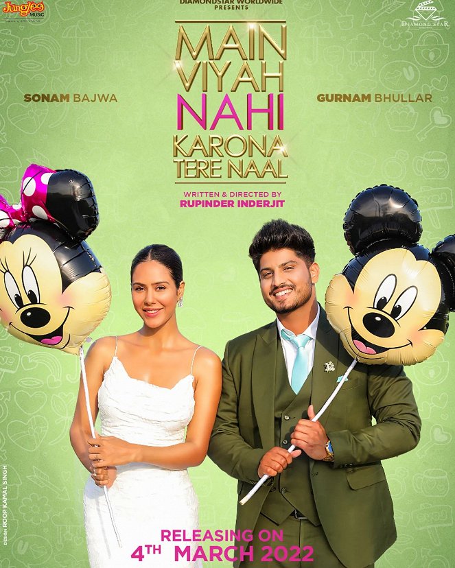 Main Viyah Nahi Karona Tere Naal - Plakátok