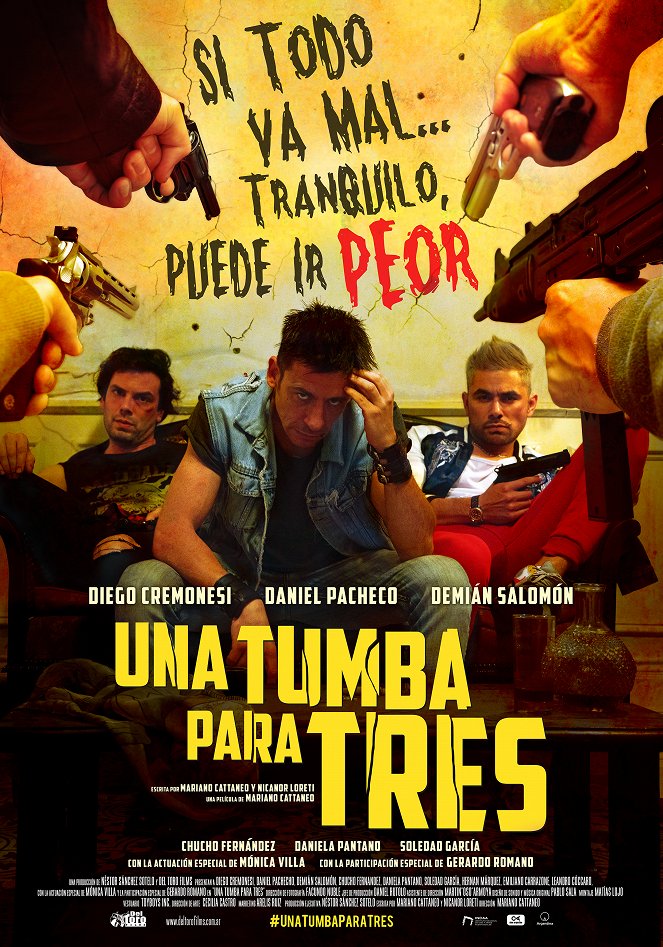 Una tumba para tres - Posters