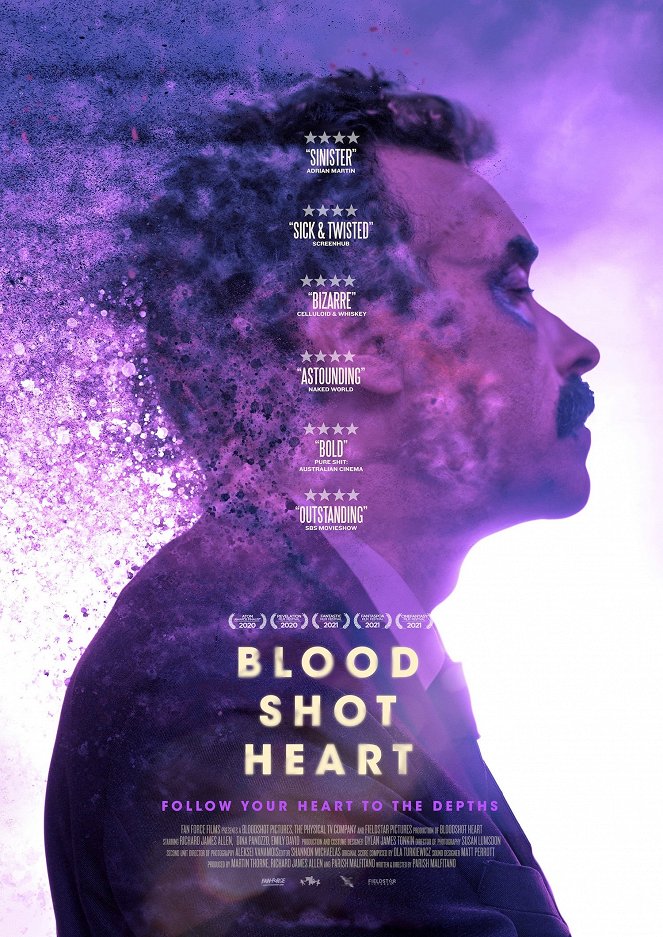 Bloodshot Heart - Affiches
