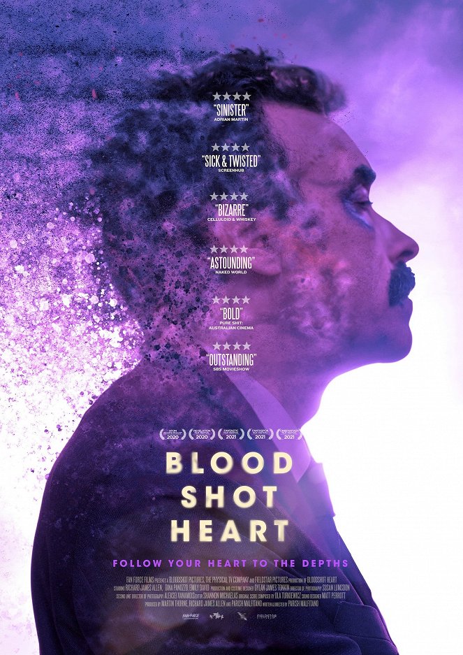 Bloodshot Heart - Carteles