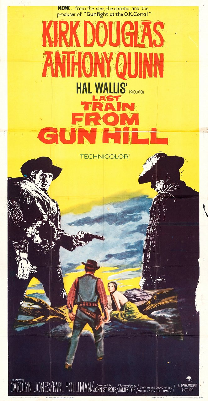 Posledný vlak z Gun Hillu - Plagáty