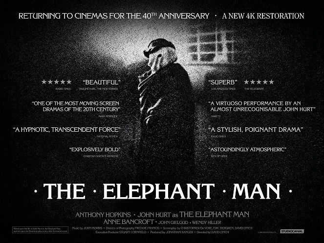 Człowiek słoń - Plakaty