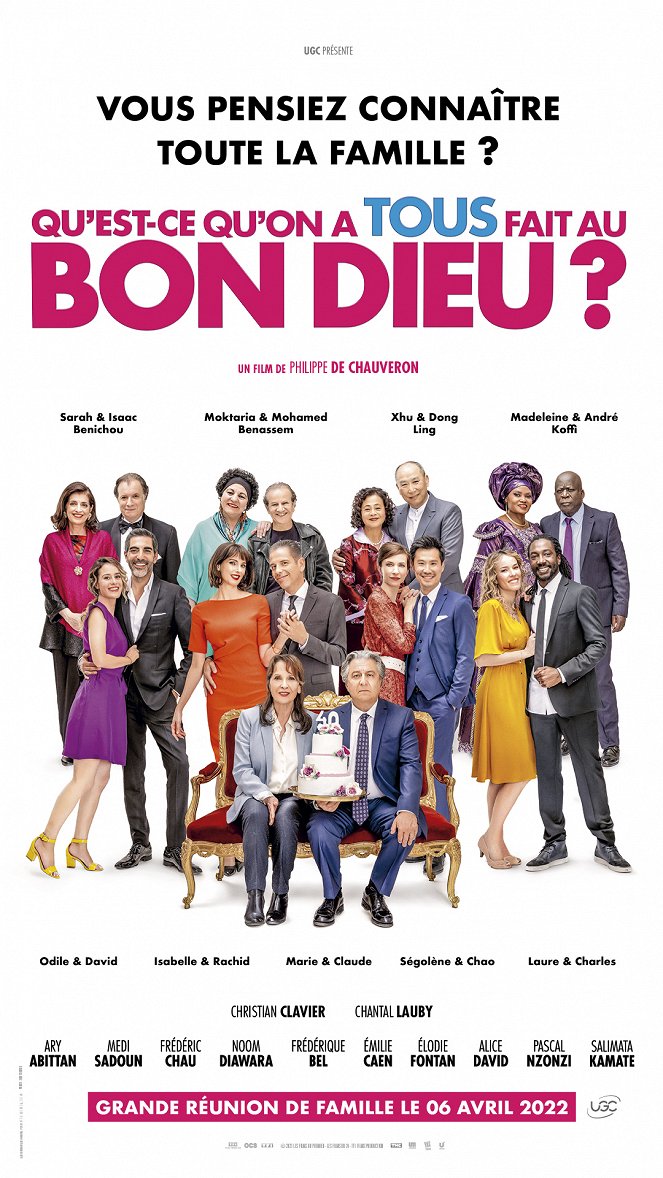 Qu'est-ce qu'on a tous fait au Bon Dieu ? - Affiches