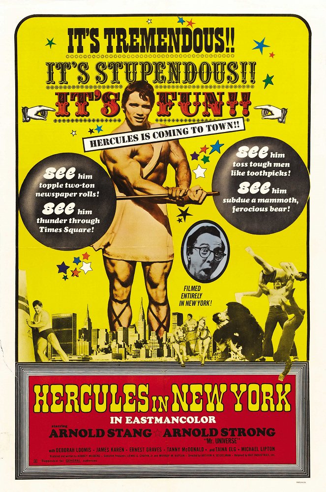 Hercules in New York - Plakaty