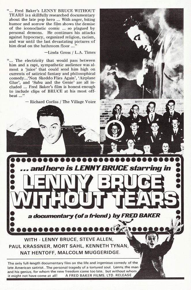 Lenny Bruce: Without Tears - Plakate