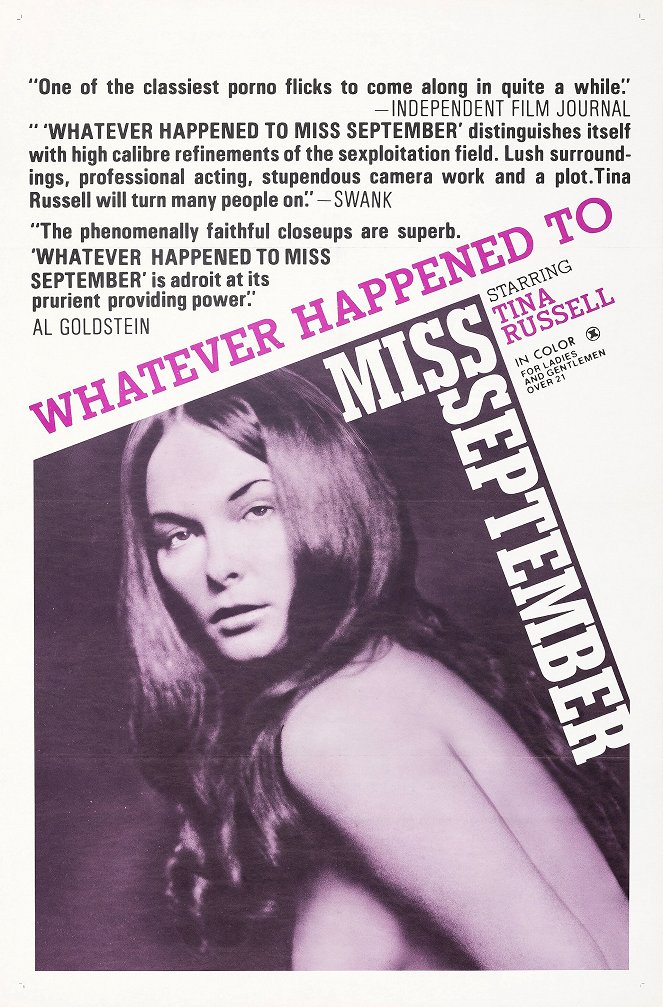 Whatever Happened to Miss September? - Plakate