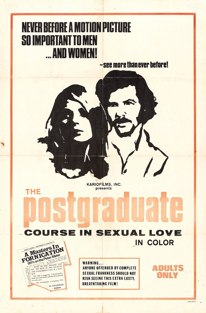 The Postgraduate Course in Sexual Love - Julisteet