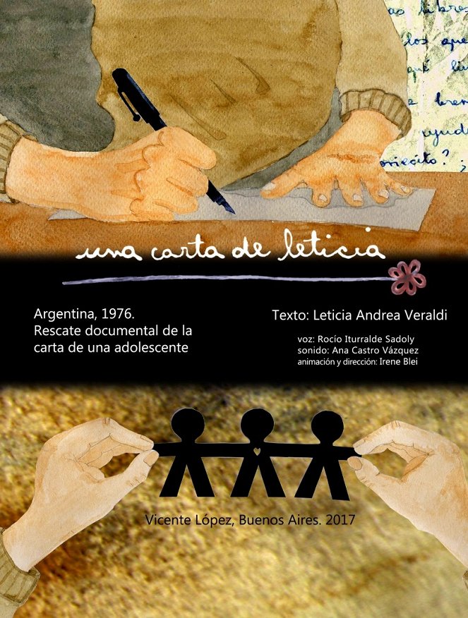 Una carta de Leticia - Plakáty