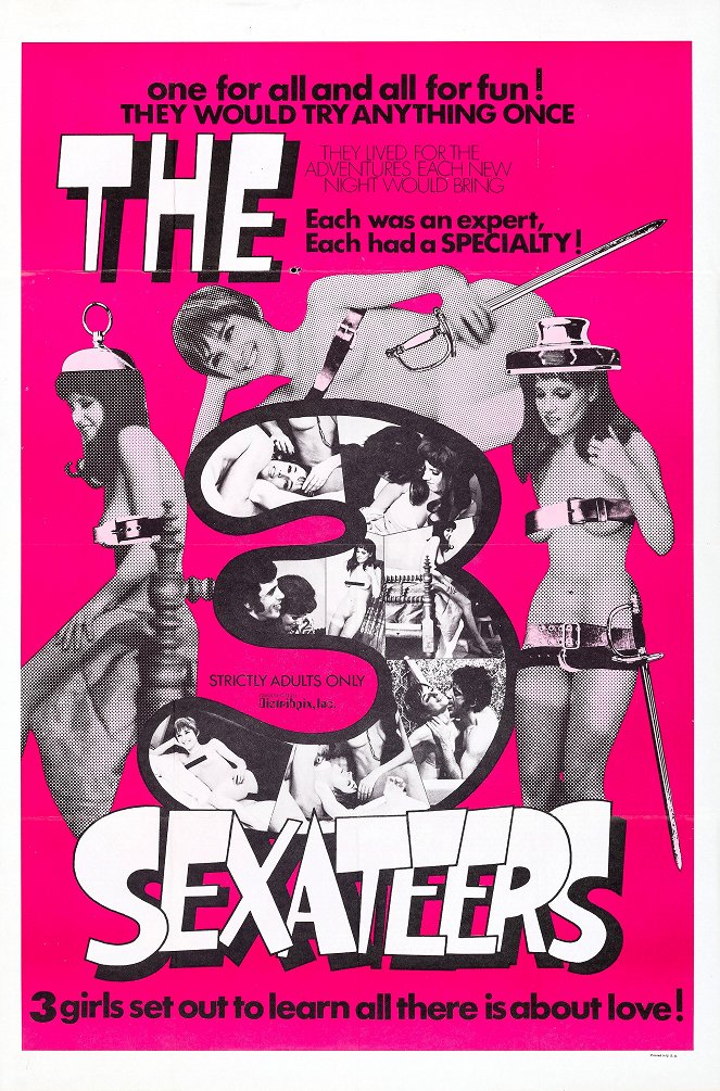 The Three Sexateers - Plakáty