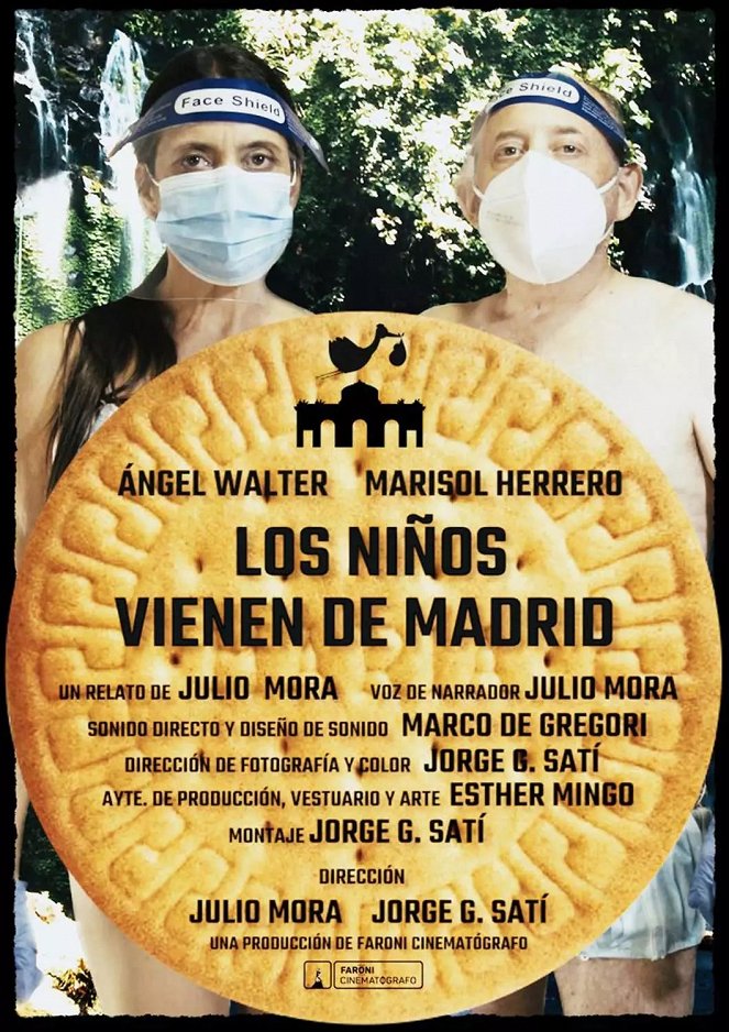 Los niños vienen de Madrid - Plakate