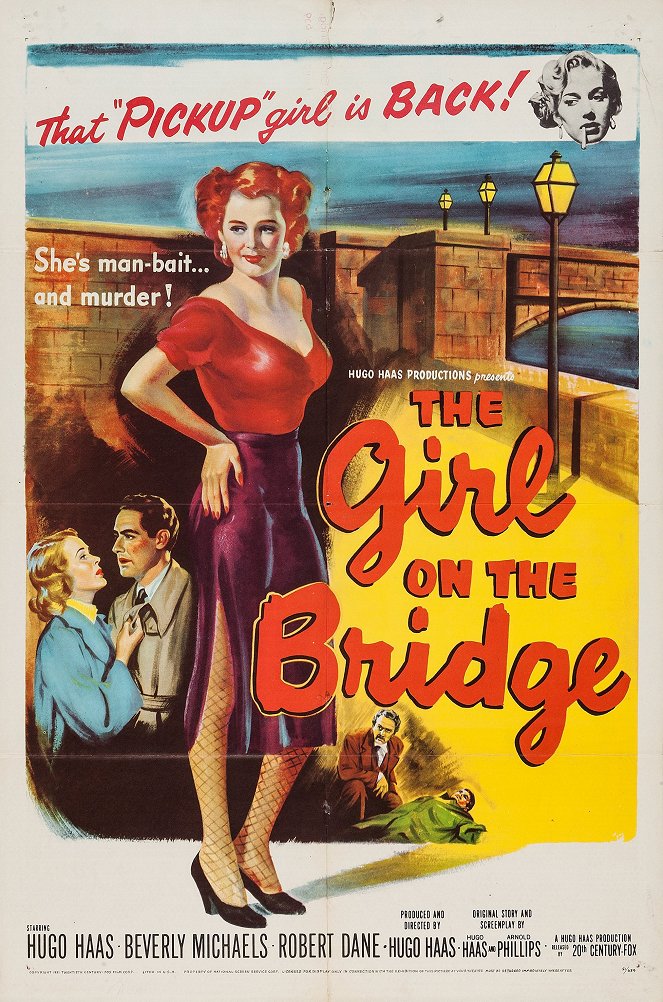 The Girl on the Bridge - Affiches